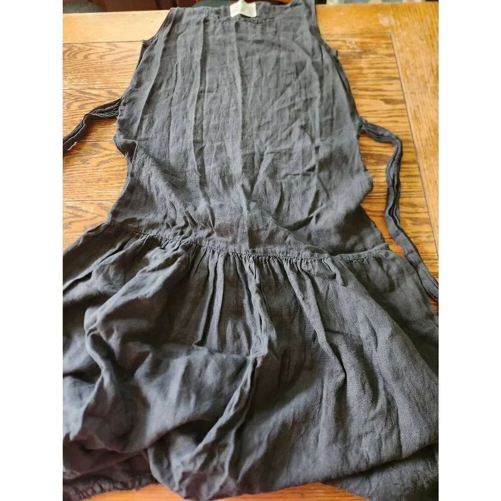 Jaga black dropped tie waist dress sz 2 (US 8)